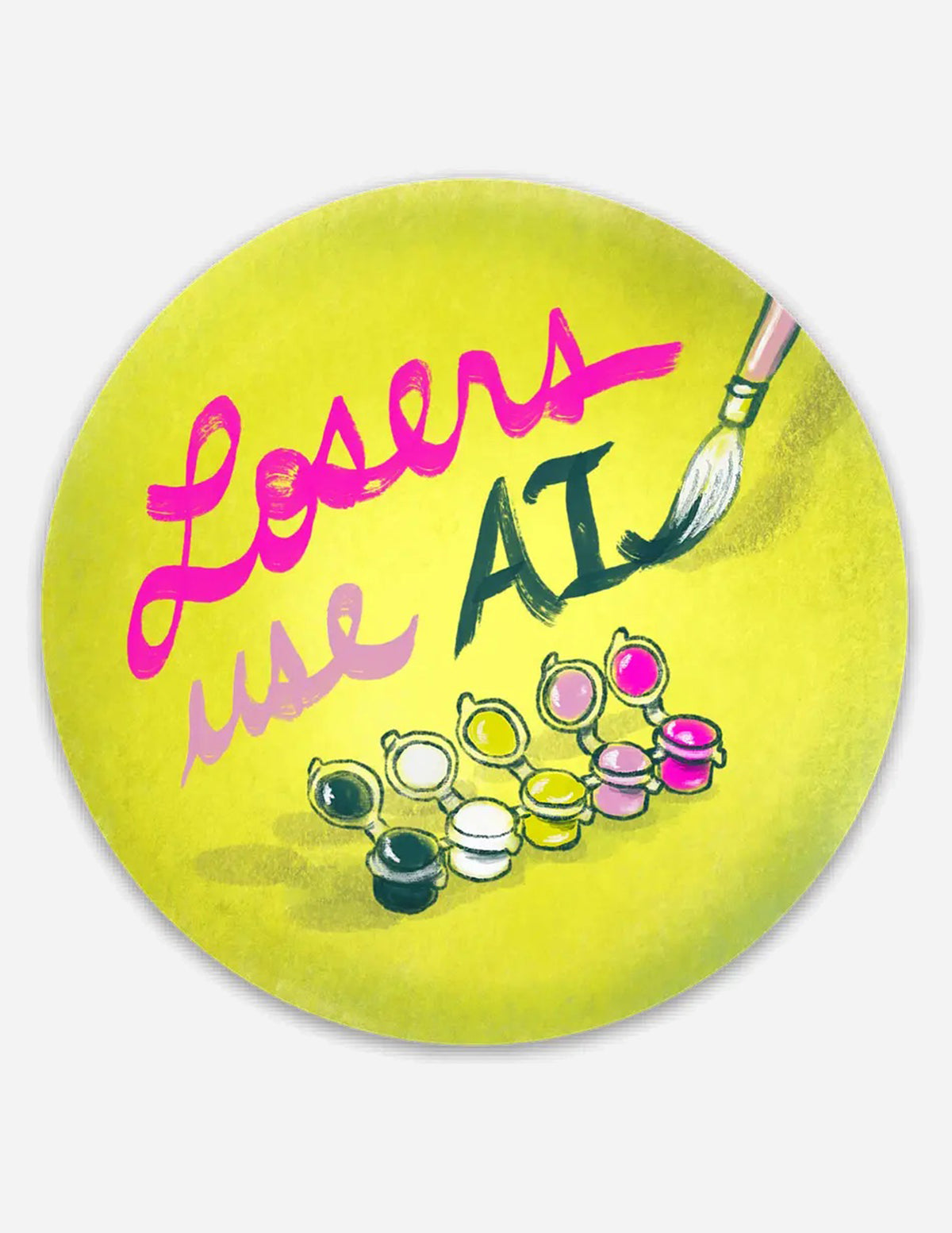 Losers Use AI Sticker