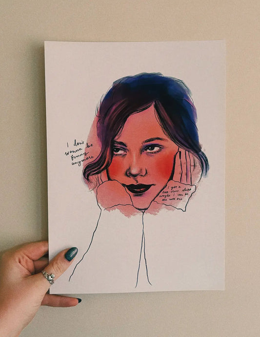 Lucy Dacus Print
