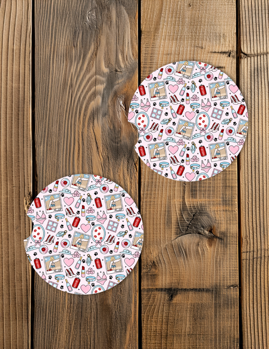 MBF Pattern Car Coaster Set