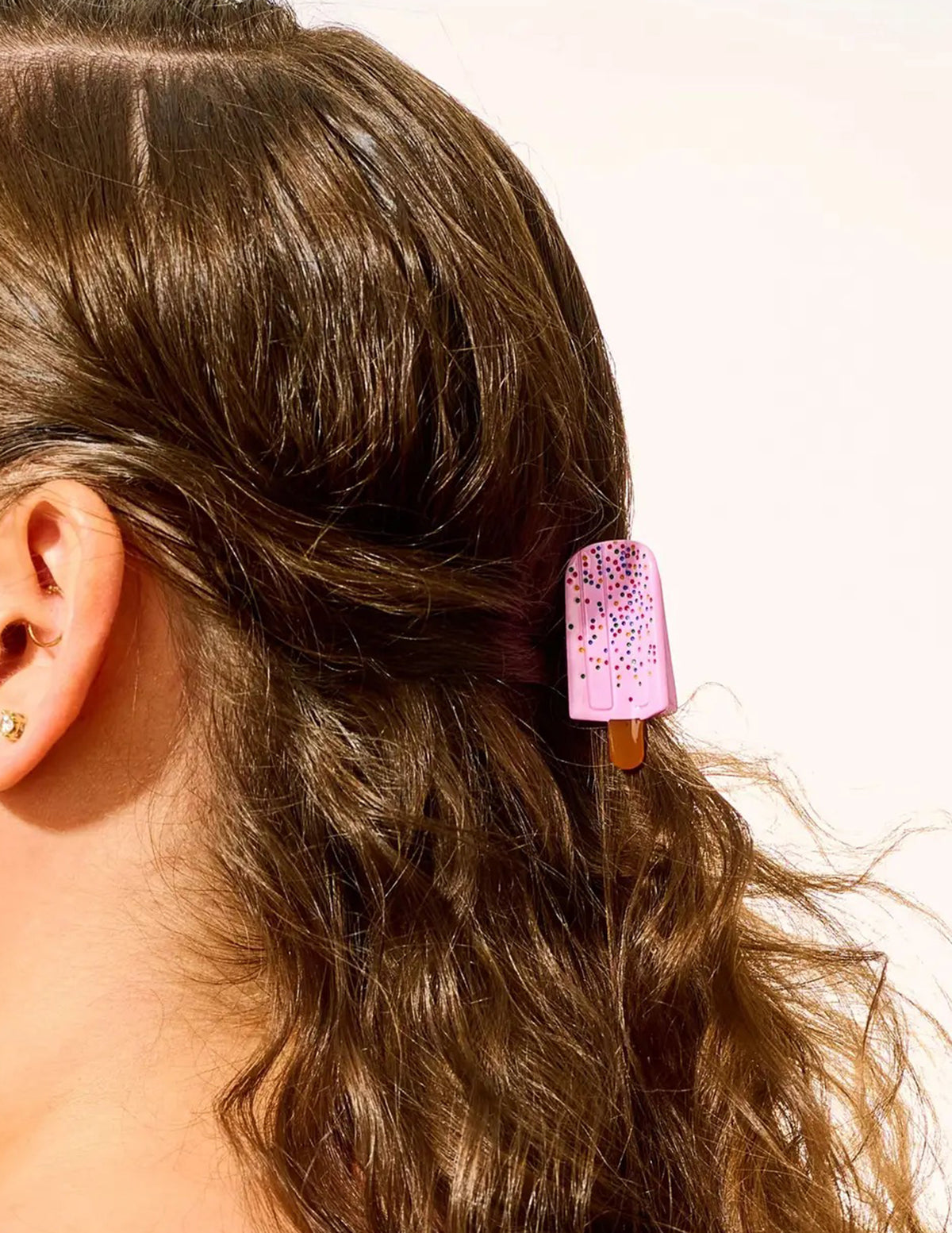 Mini Popsicle Hair Claw Clip