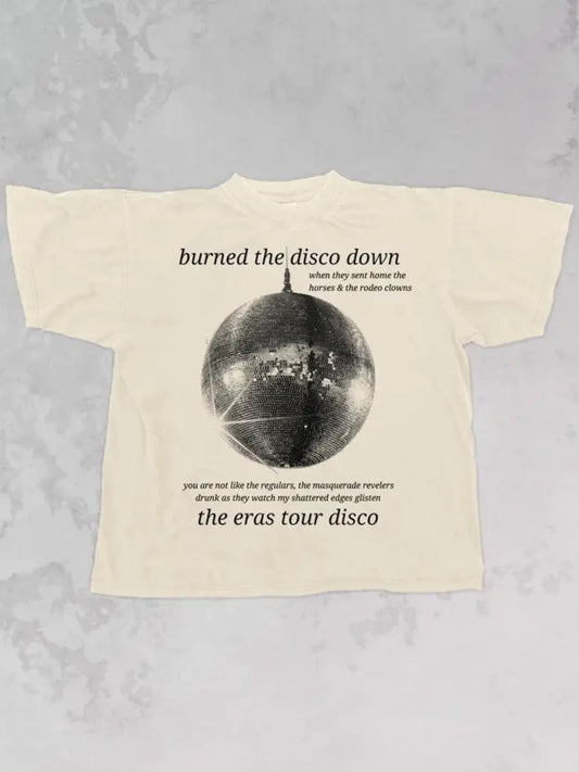 Mirrorball Oversized Tee