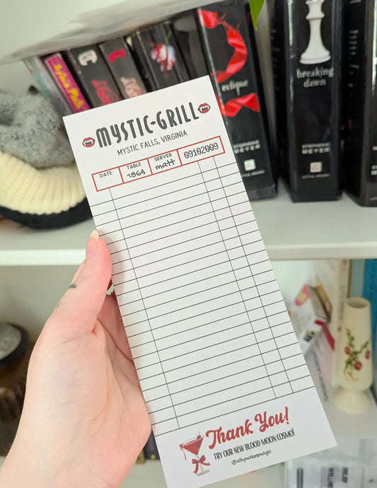 Mystic Grill Notepad