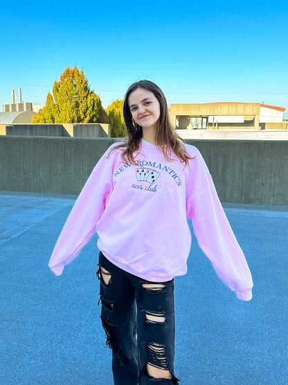 New Romantics Aces Club Crewneck