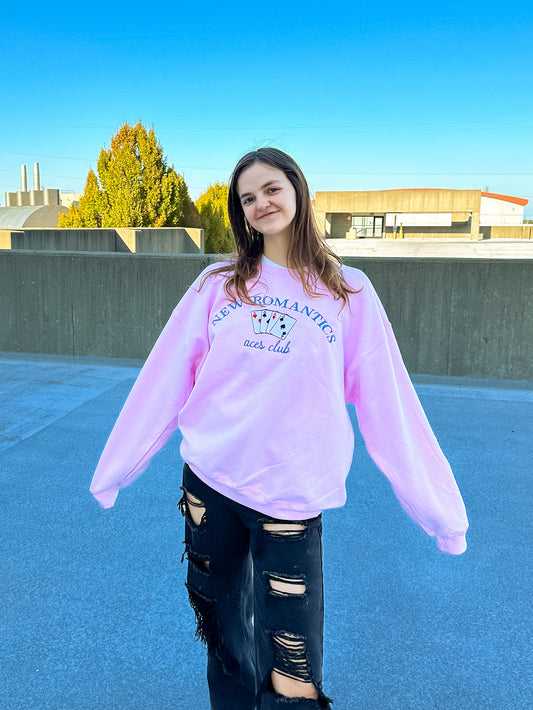 New Romantics Aces Club Crewneck
