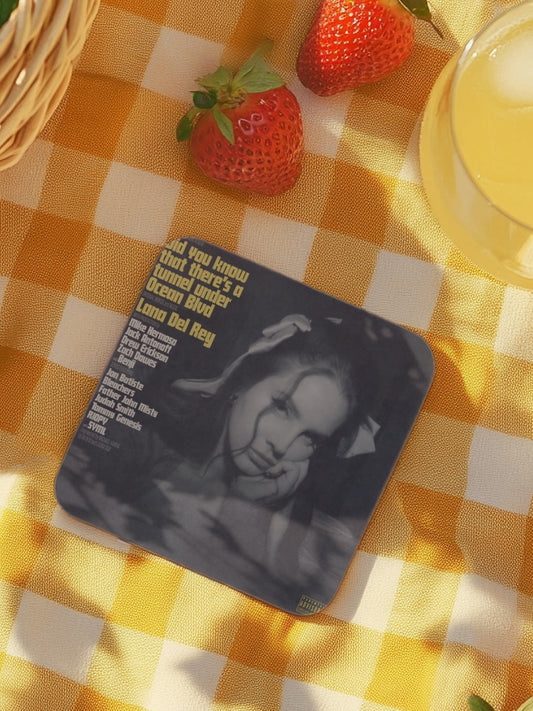Ocean Blvd Ceramic Coaster