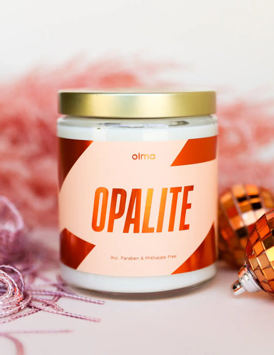 Opalite Candle