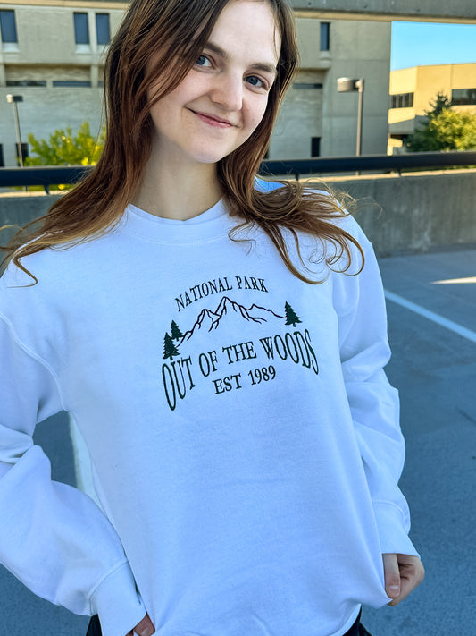 Out Of The Woods National Park Crewneck