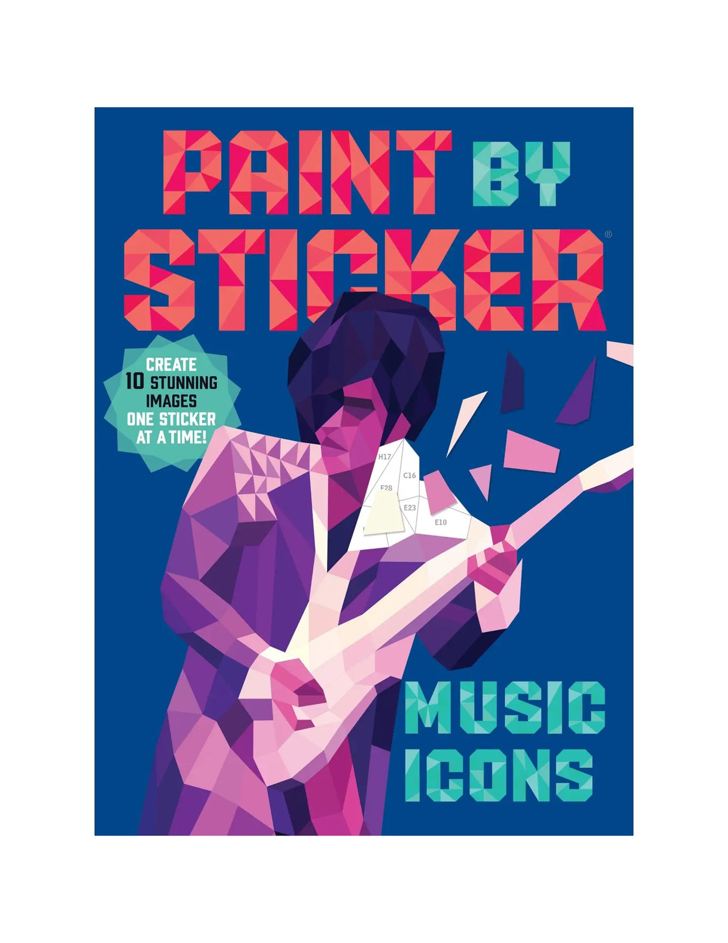 Paint By Sticker: Music Icons
