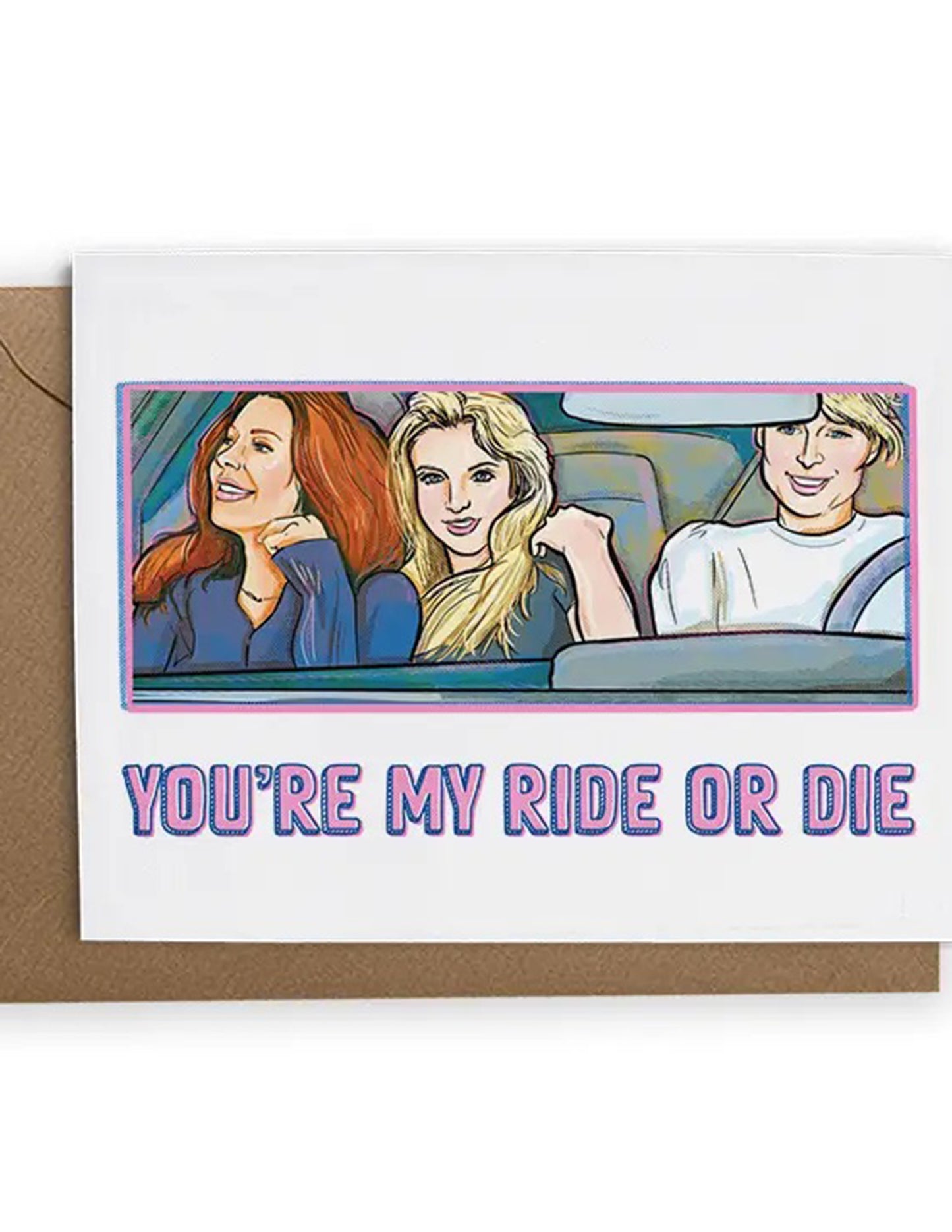 Paris Britney Lindsay Ride Or Die Card
