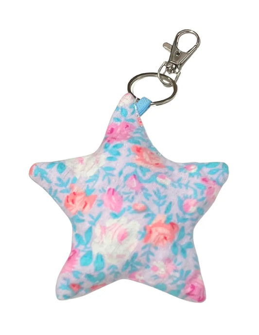 Pastel Florals Bag Charm