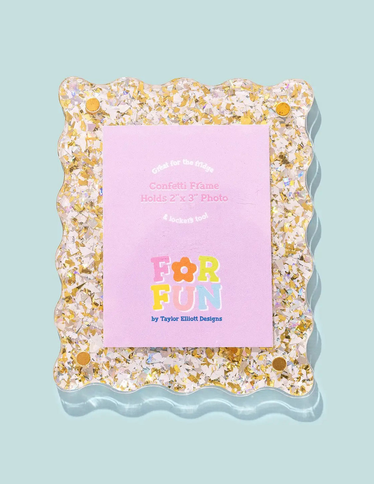 Pearl Confetti Magnetic Frame