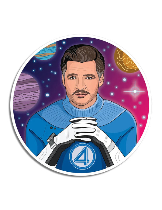 Pedro Mister Fantastic Sticker