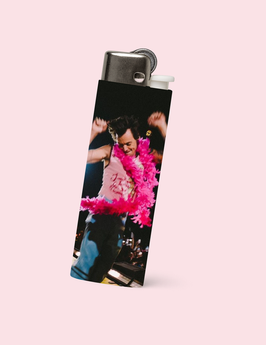 Pink Boa Harry Lighter