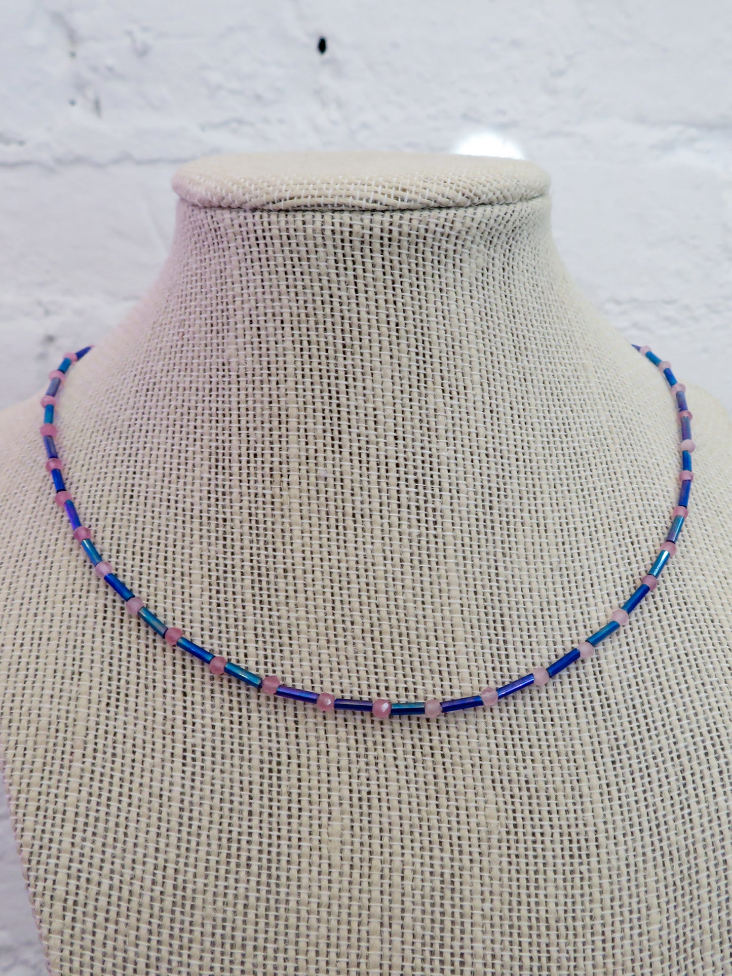 Pink Disco Necklace