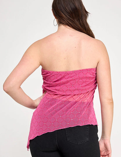 Pop Princess Strapless Tube Top