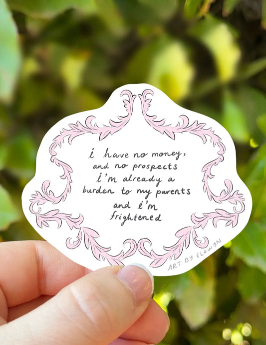 Pride And Prejudice Sticker