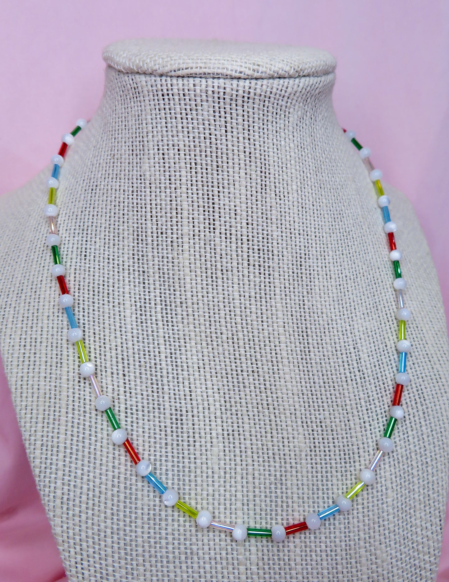 Rainbow Sprinkles Necklace