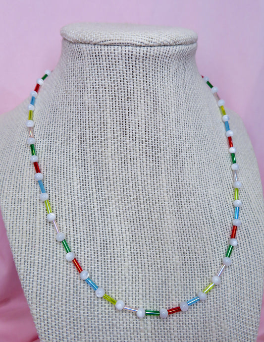 Rainbow Sprinkles Necklace