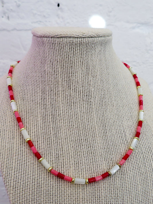 Raspberry Sorbet Necklace