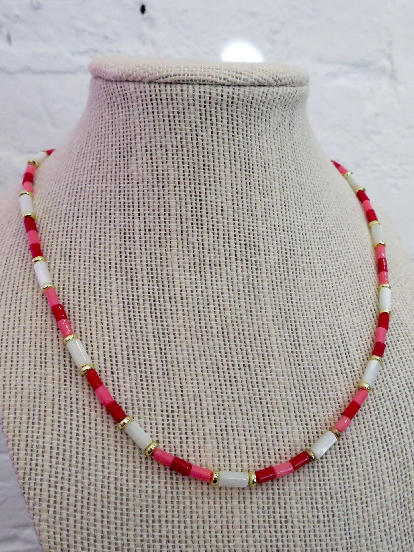 Raspberry Sorbet Necklace