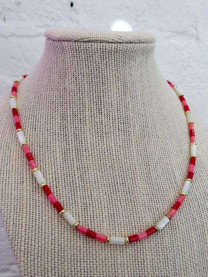 Raspberry Sorbet Necklace