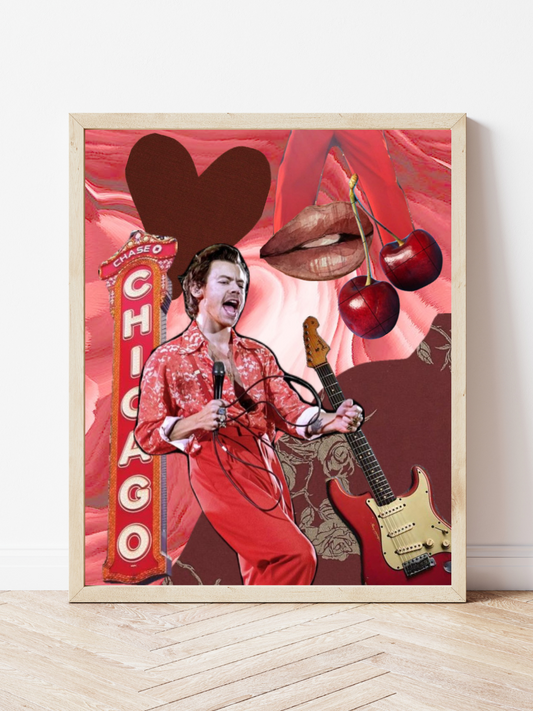 Red Harry Print