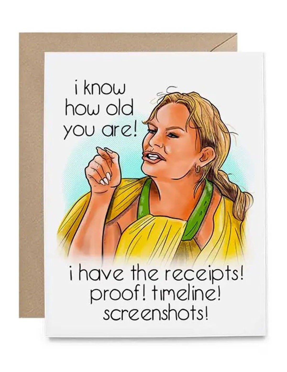 RHOSLC Heather Receipts Card