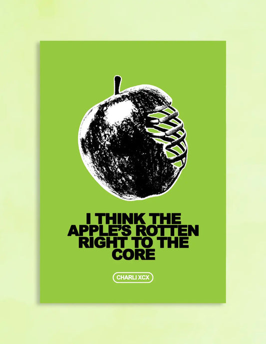 Right To The Core Poster Print