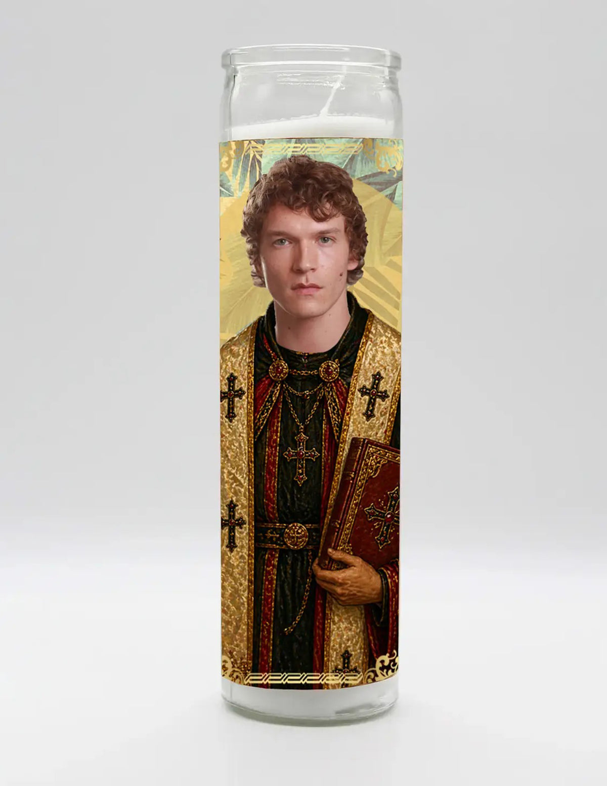 Saint Con Candle