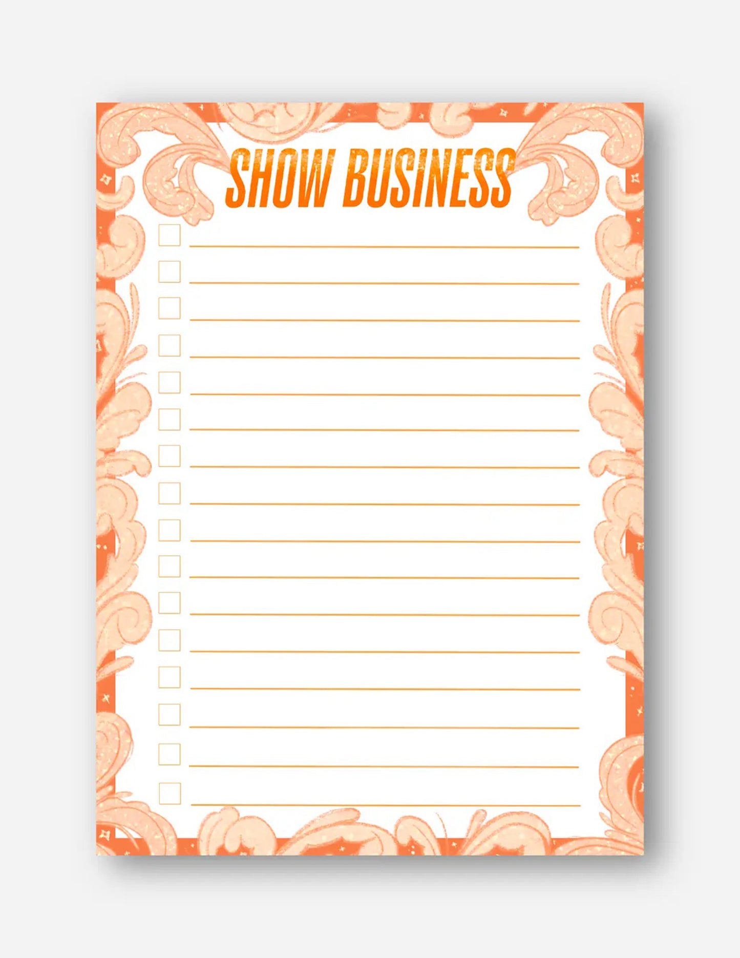 Show Business Notepad