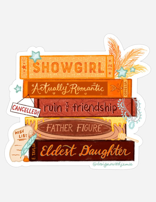 Showgirl Books Sticker