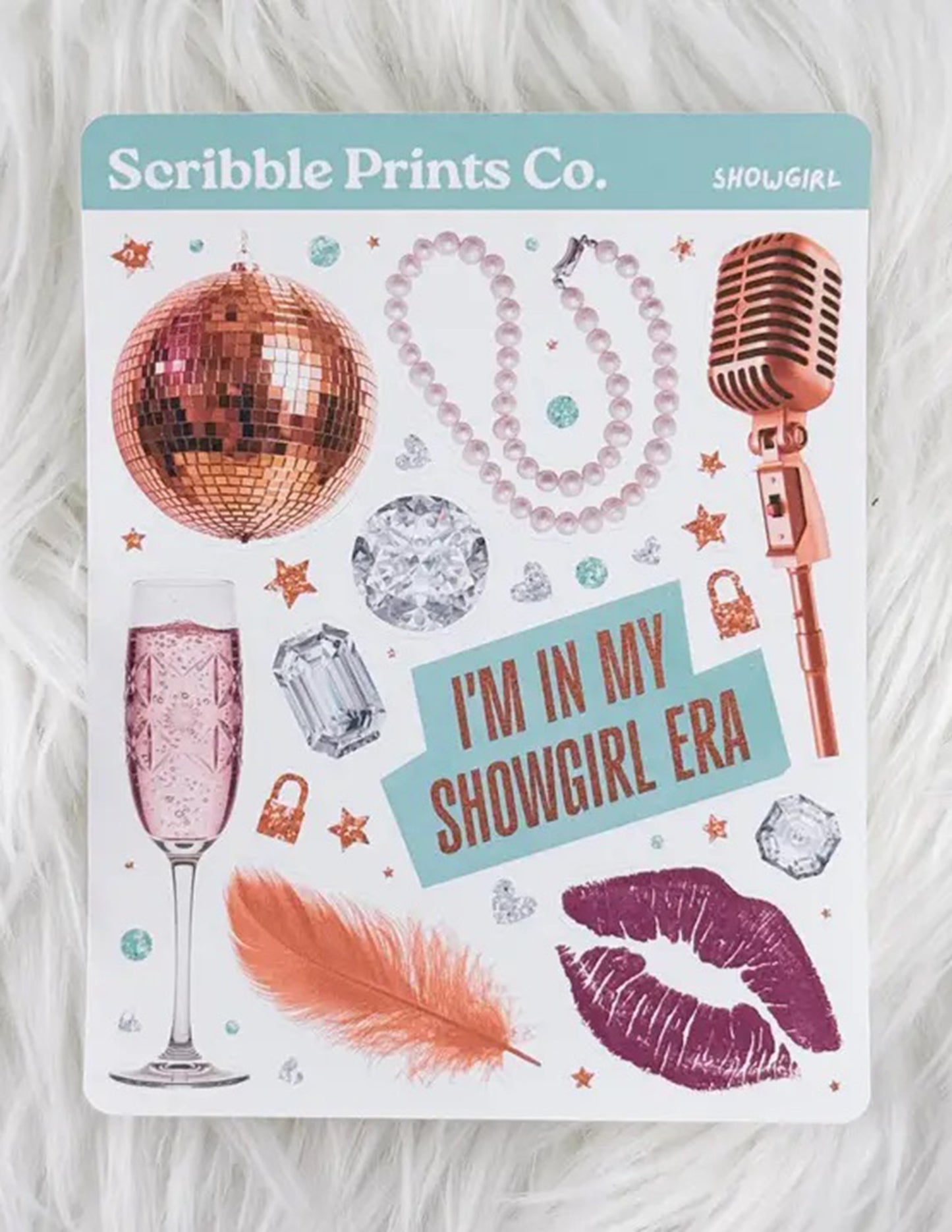 Showgirl Sticker Sheet