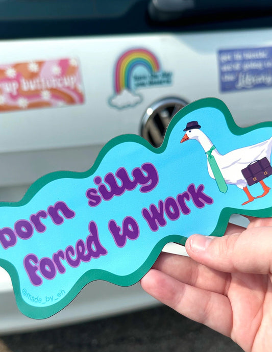 Silly Goose Bumper Magnet