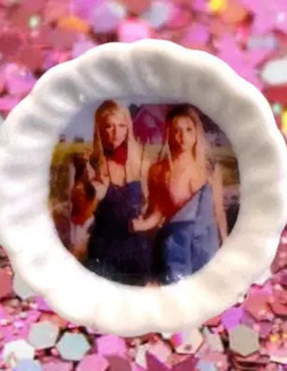 Mini Pop Culture Plate Magnets