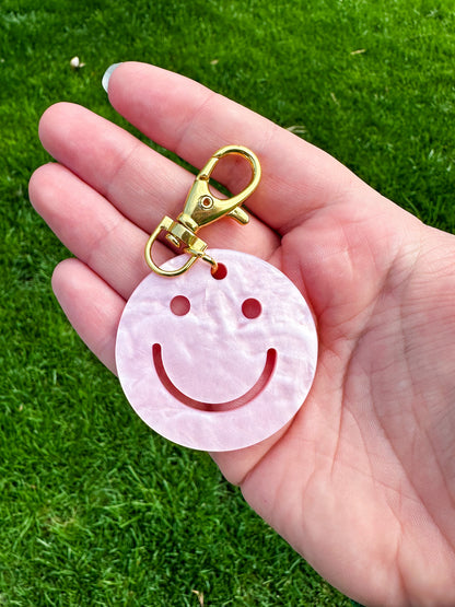 Smiley Face Keychain