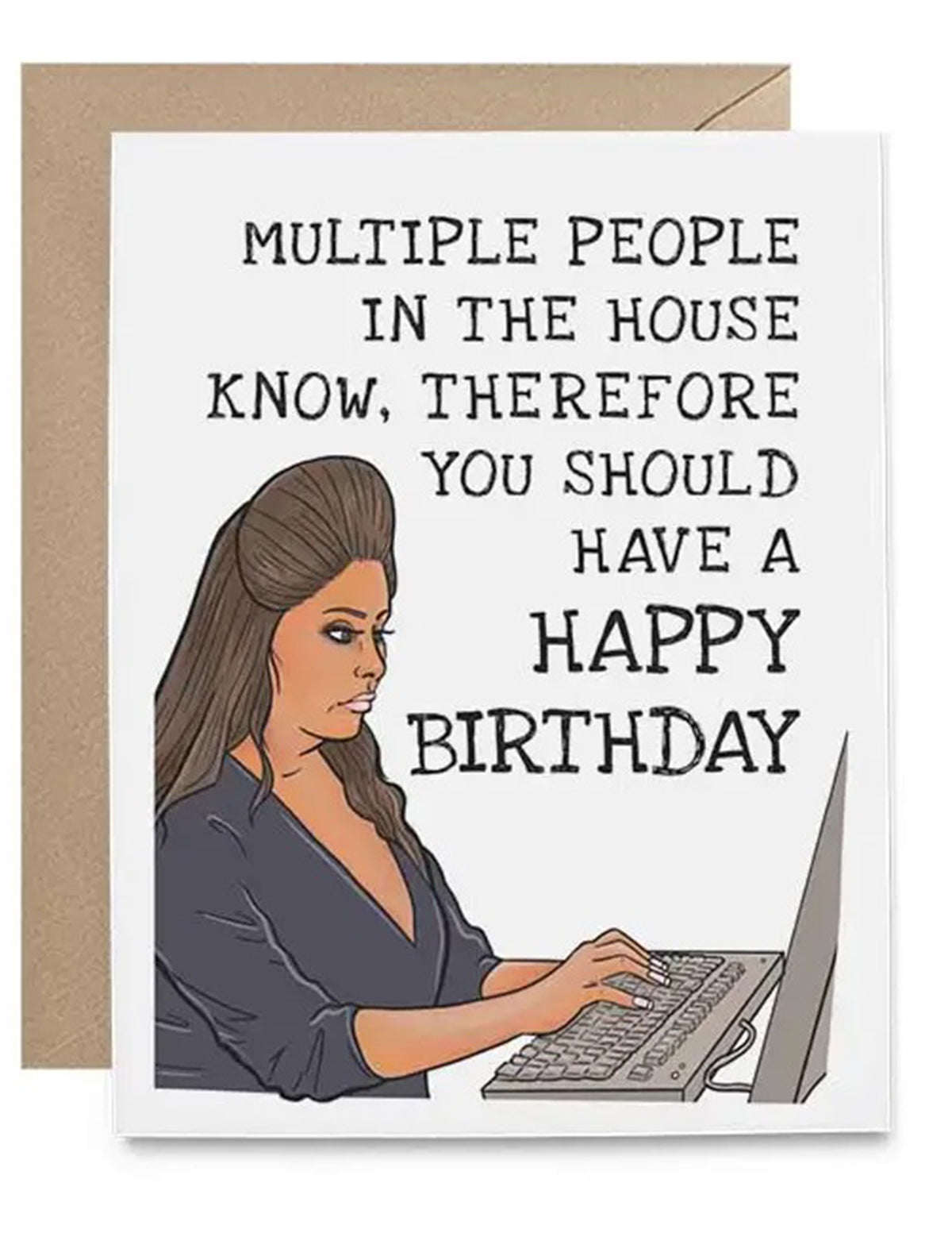 Snooki Jersey Greeting Card