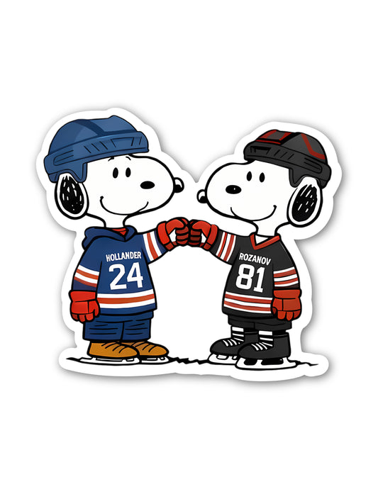 Snoopy Rivals Sticker