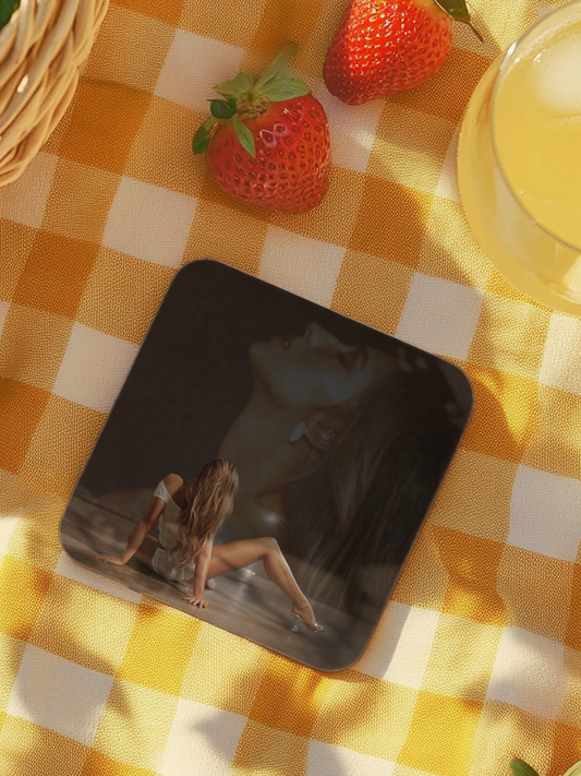 So Close To What Ceramic Coaster