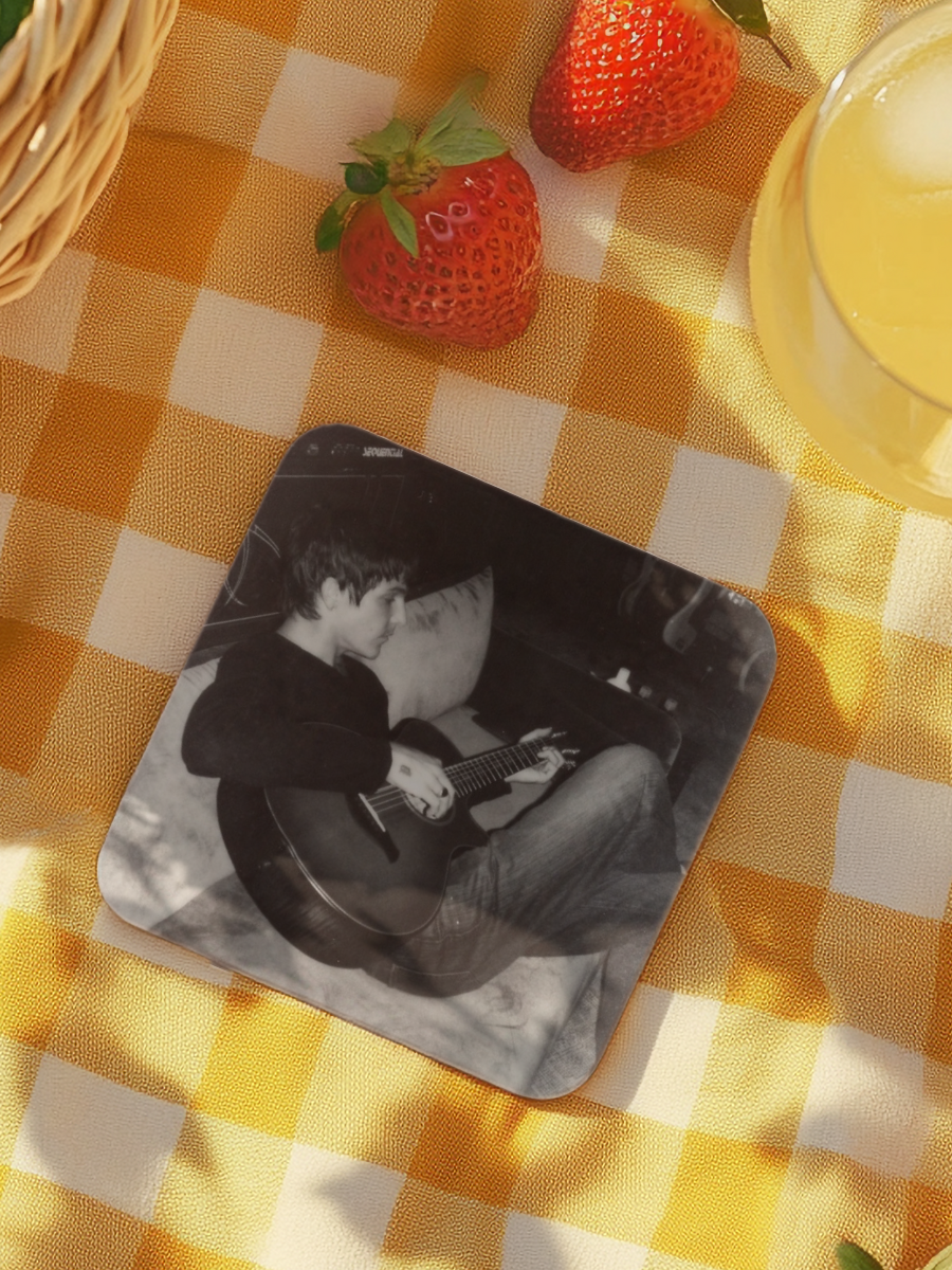 Somebody Else Ceramic Coaster