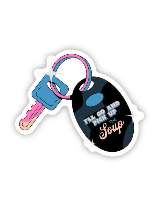 Soup Keys Sticker