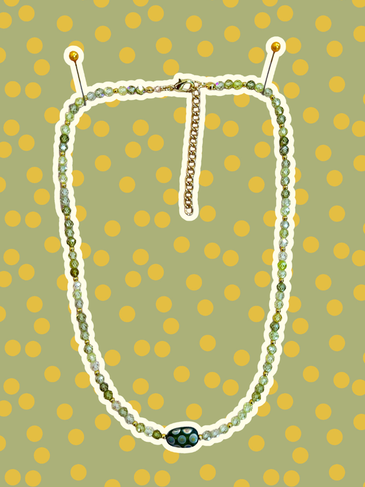 Spot Olive Necklace