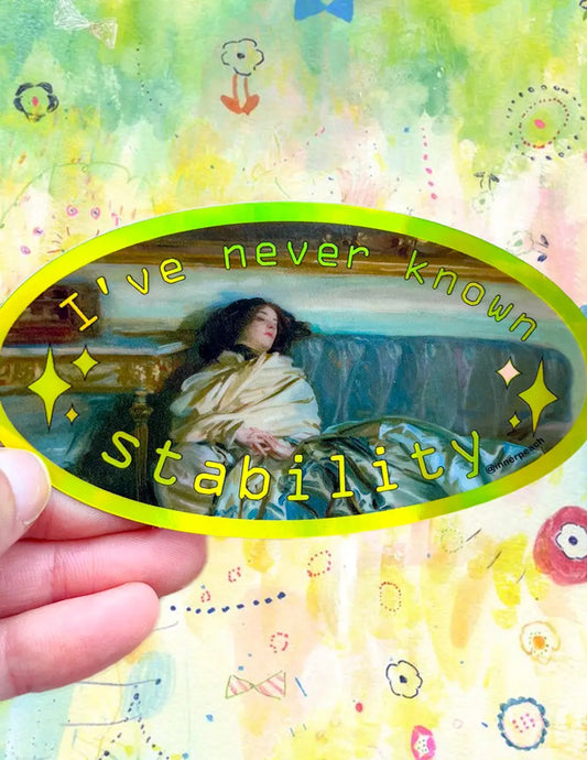 Stability Holographic Sticker