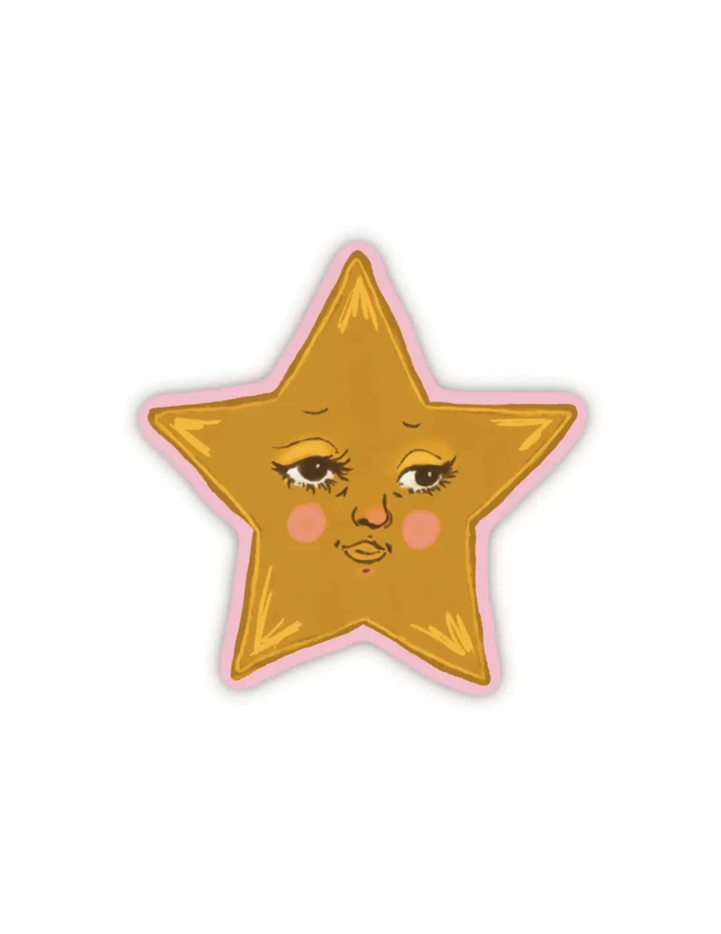 Star Girl Sticker