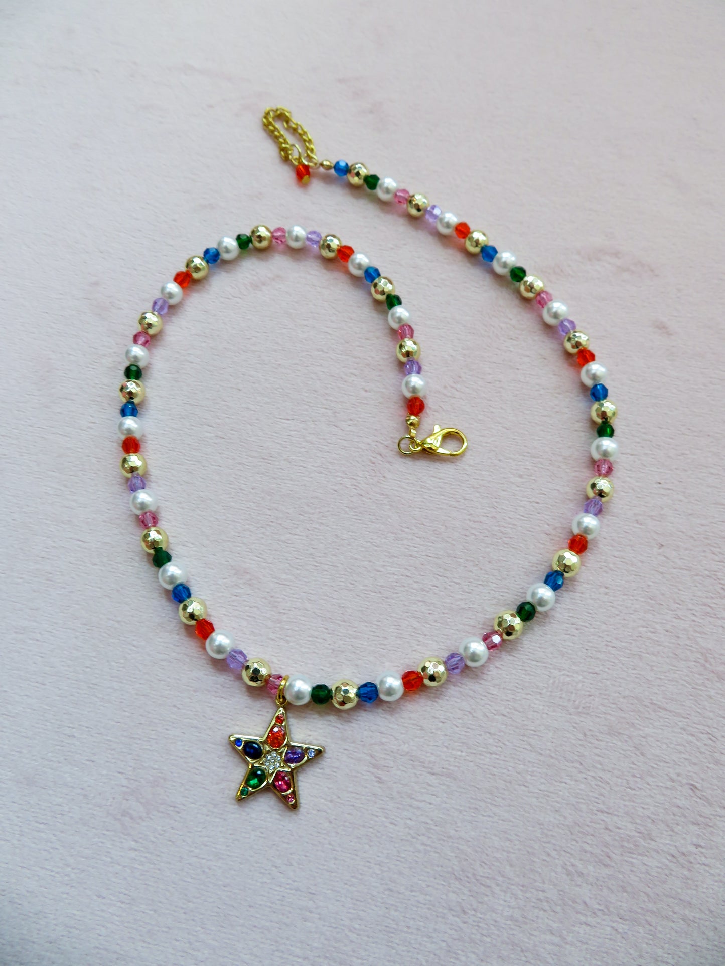 Starburst Charm Necklace