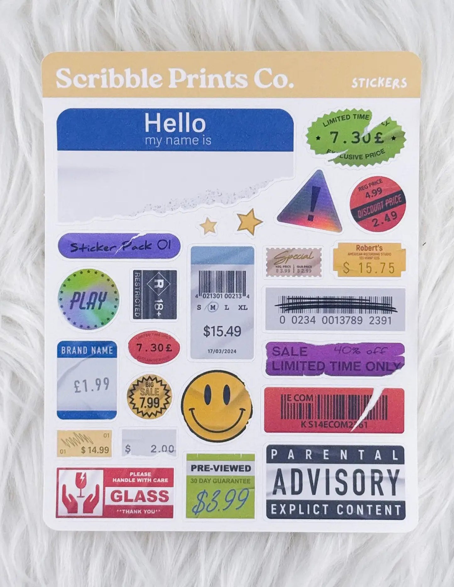 Stickers Sticker Sheet