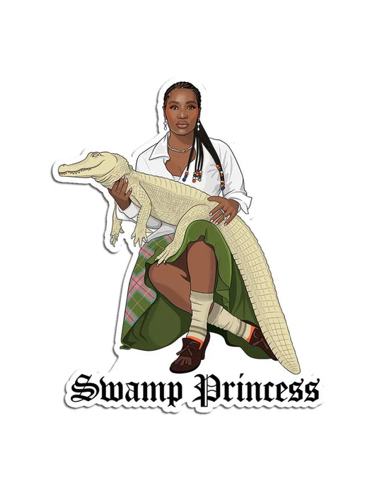 Swamp Princess Sticker