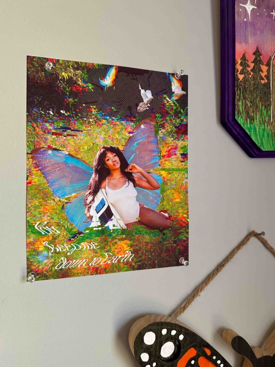 SZA Collage Print