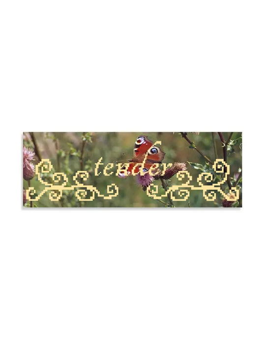 Tender Butterfly Bumper Sticker