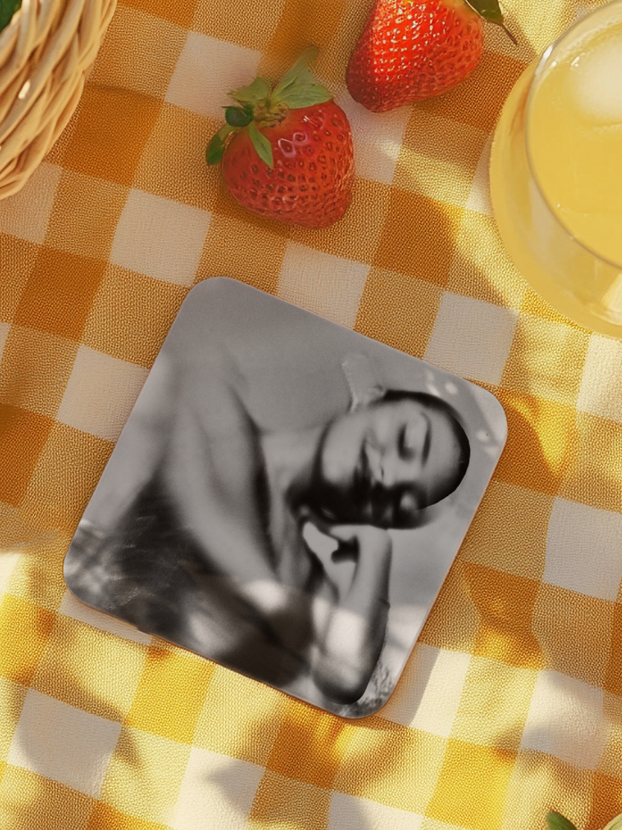 The Art Of Loving Ceramic Coaster