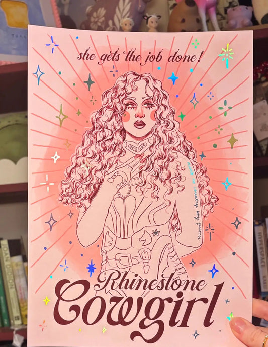 The Giver Holographic Foiled Print